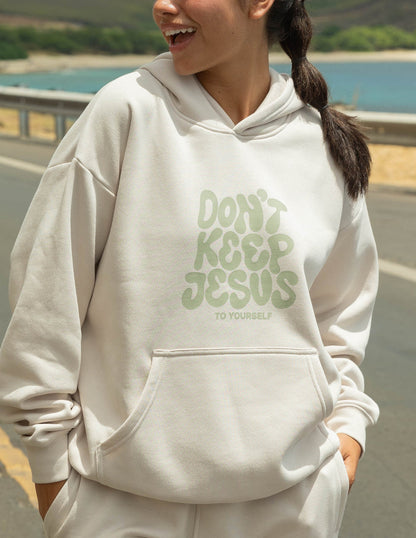 Elevated Faith Don't Keep Jesus to Yourself Unisex Hoodie - AVBL MRKT (4)