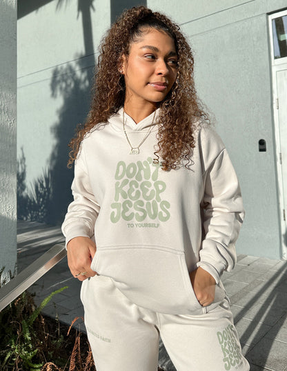 Elevated Faith Don't Keep Jesus to Yourself Unisex Hoodie - AVBL MRKT (5)