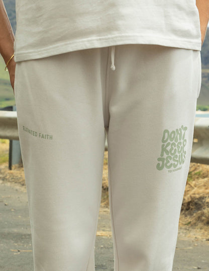 Elevated Faith Don't Keep Jesus to Yourself Unisex Sweatpant - AVBL MRKT (1)