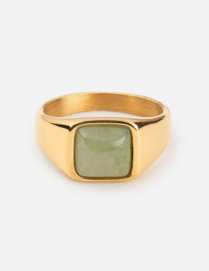 Elevated Faith Emerald Green Signet Ring - AVBL MRKT (1)