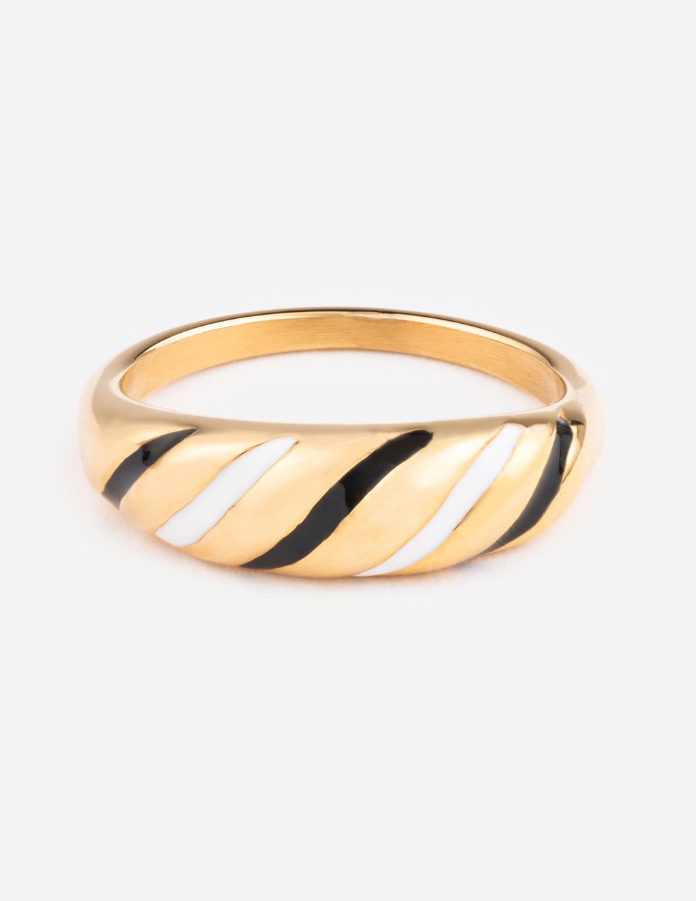 Elevated Faith Enamel Croissant Ring - AVBL MRKT (1)