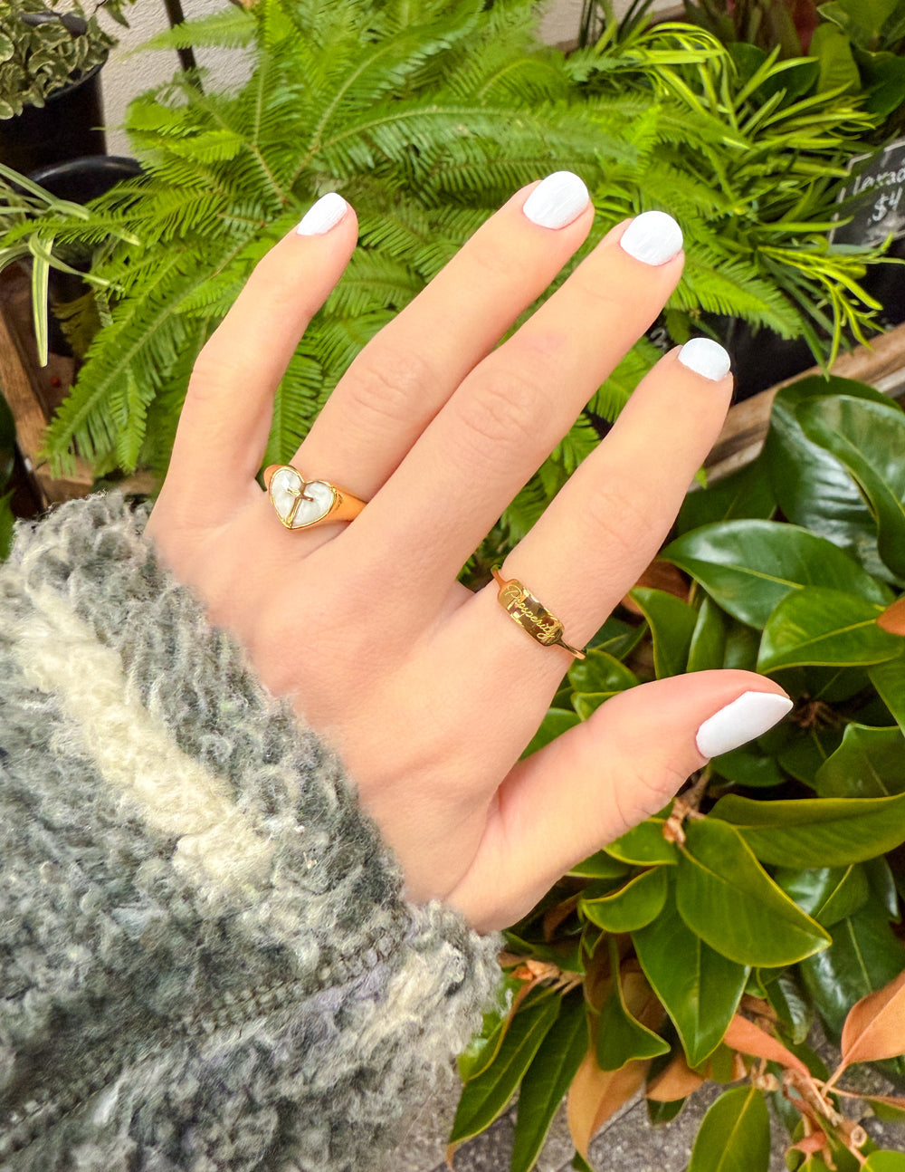 Elevated Faith Enamel Heart Cross Ring - AVBL MRKT (4)