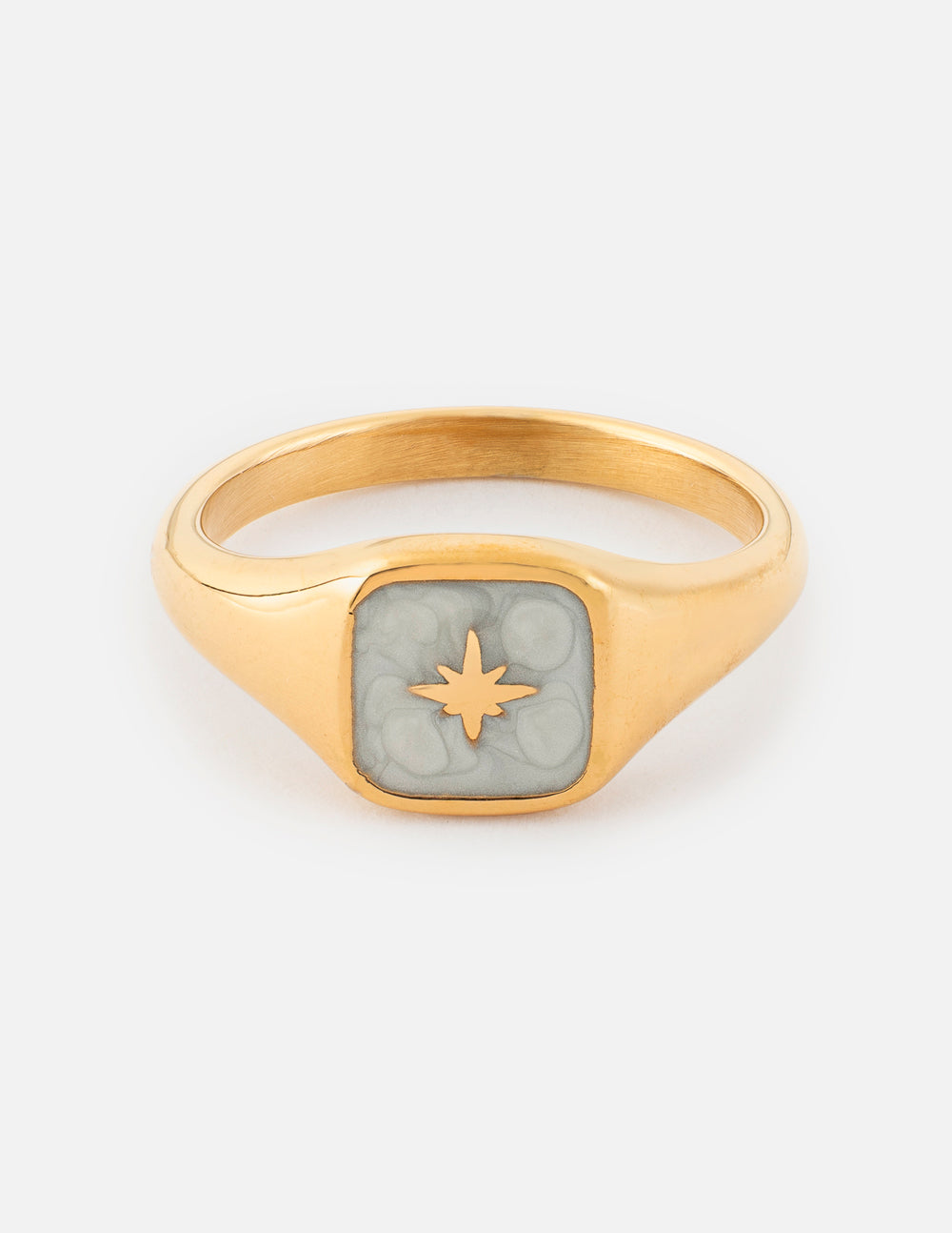 Elevated Faith Enamel North Star Ring - AVBL MRKT (1)