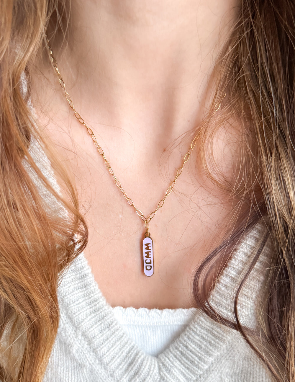 Elevated Faith Enamel WWJD Necklace - AVBL MRKT (2)