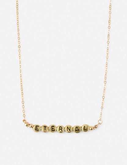 Elevated Faith Eternal Letter Necklace - AVBL MRKT (1)