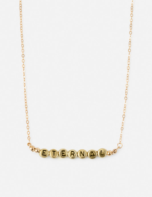 Elevated Faith Eternal Letter Necklace - AVBL MRKT (1)