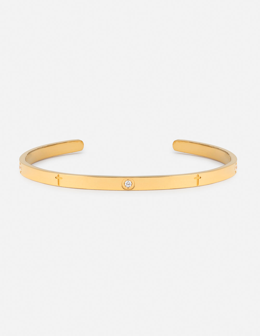 Elevated Faith Eternity Gem Cuff Bracelet - AVBL MRKT (1)