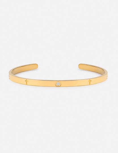 Elevated Faith Eternity Gem Cuff Bracelet - AVBL MRKT (1)