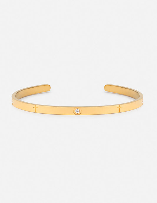 Elevated Faith Eternity Gem Cuff Bracelet - AVBL MRKT (1)