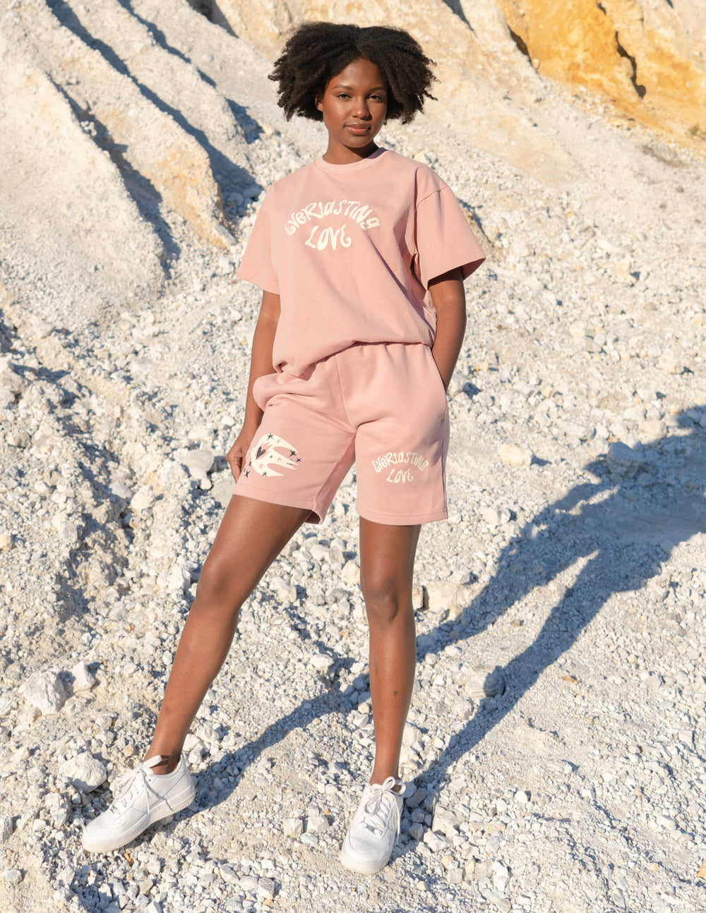 Elevated Faith Everlasting Love Unisex Short - AVBL MRKT (2)
