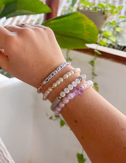 Elevated Faith FRGVN Letter Bracelet - AVBL MRKT (4)