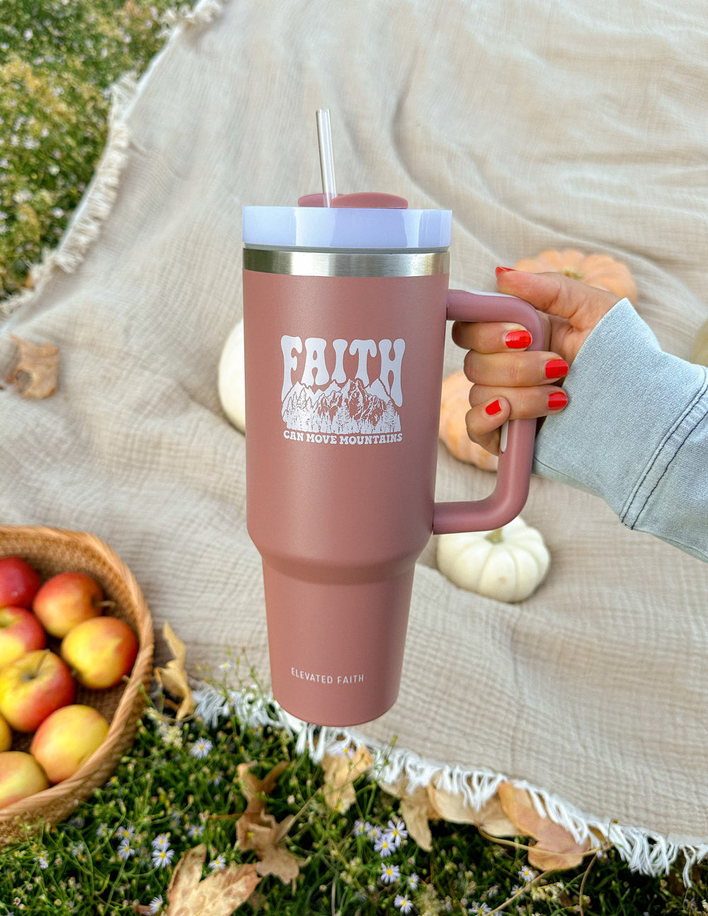 Elevated Faith Faith Can Move Mountains 40 oz Tumbler - AVBL MRKT (7)