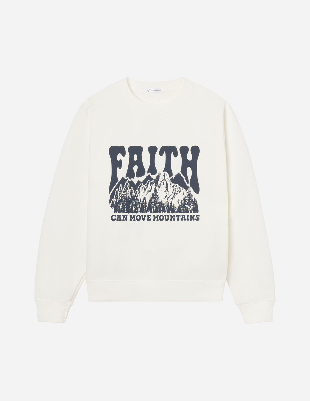 Elevated Faith Faith Can Move Mountains Unisex Crewneck - AVBL MRKT (10)