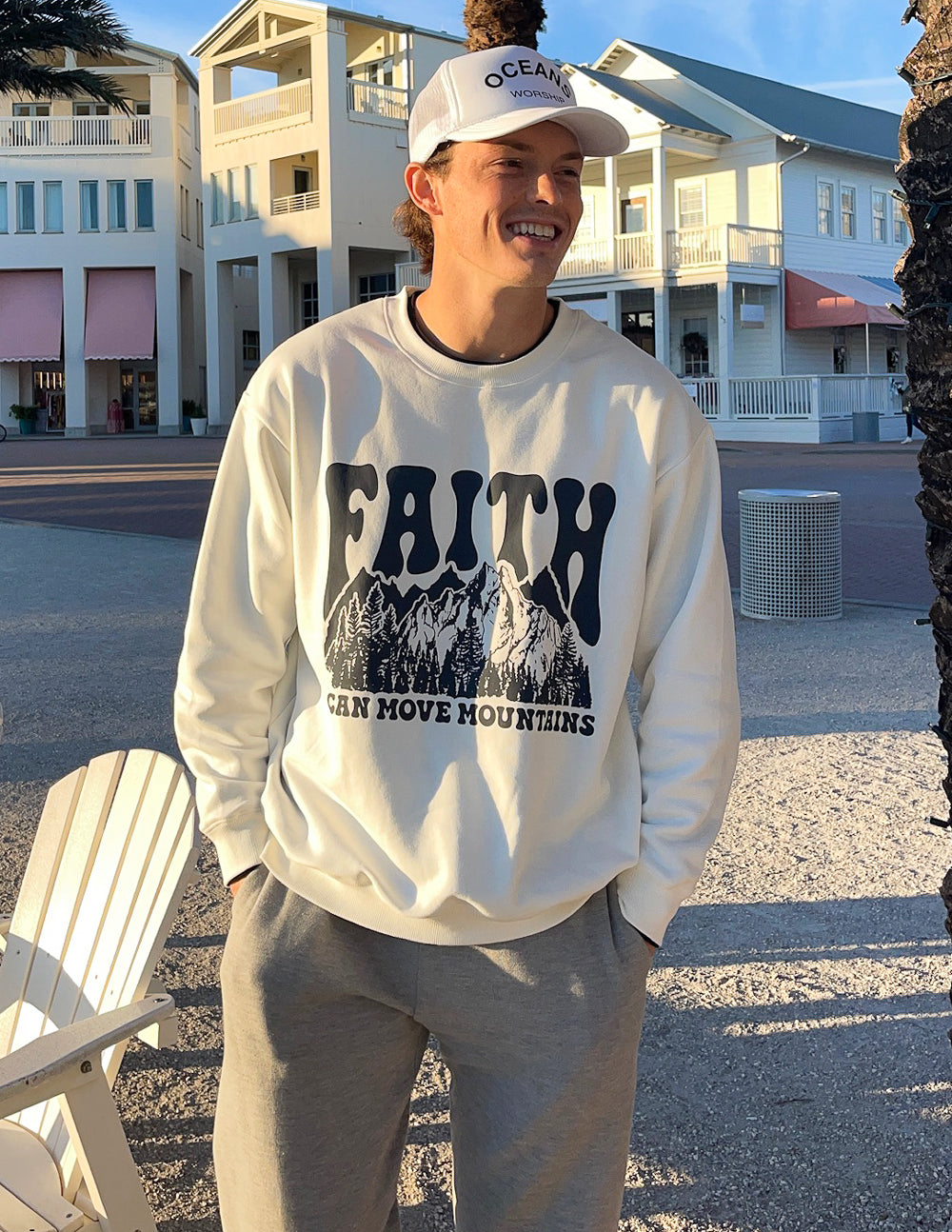Elevated Faith Faith Can Move Mountains Unisex Crewneck - AVBL MRKT (1)