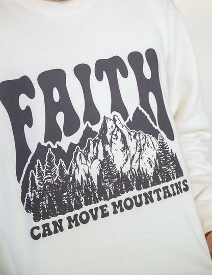 Elevated Faith Faith Can Move Mountains Unisex Crewneck - AVBL MRKT (5)