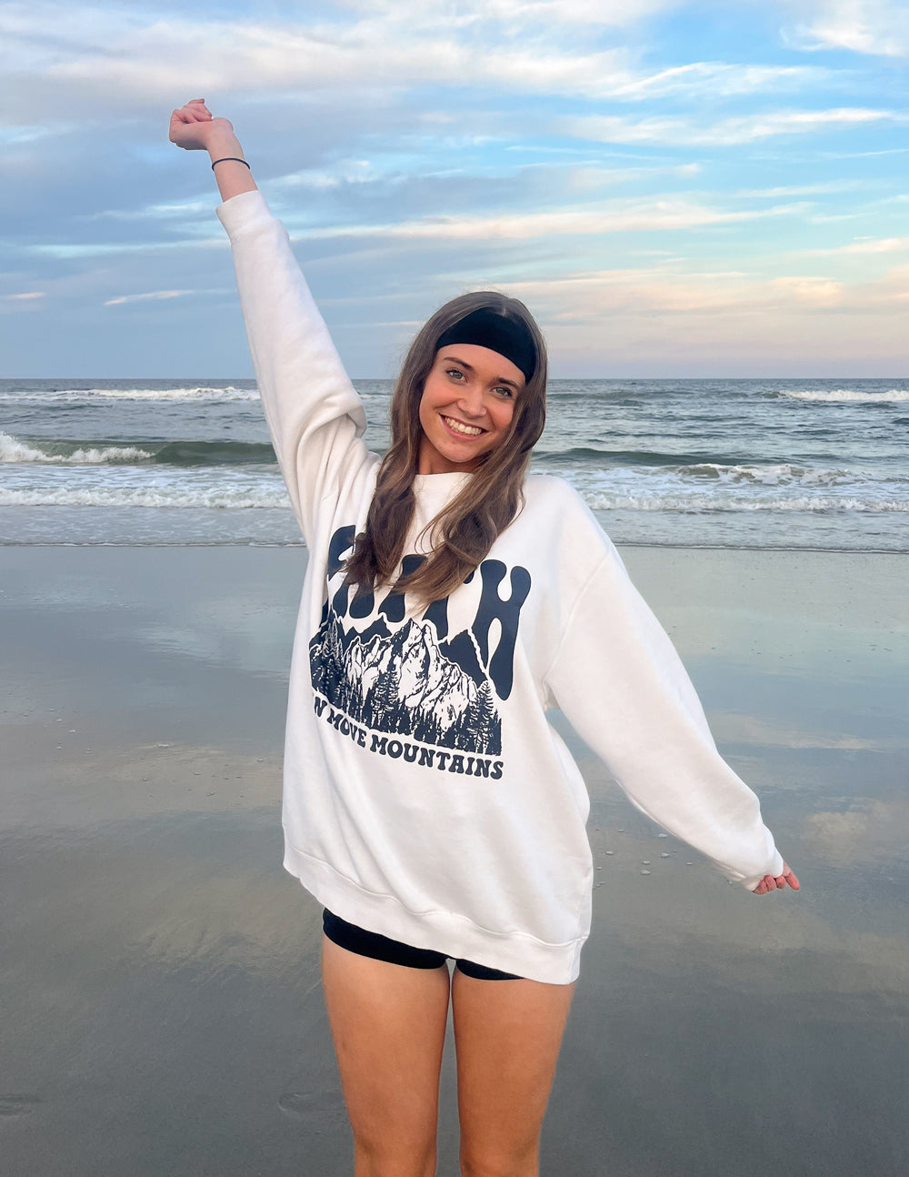 Elevated Faith Faith Can Move Mountains Unisex Crewneck - AVBL MRKT (6)