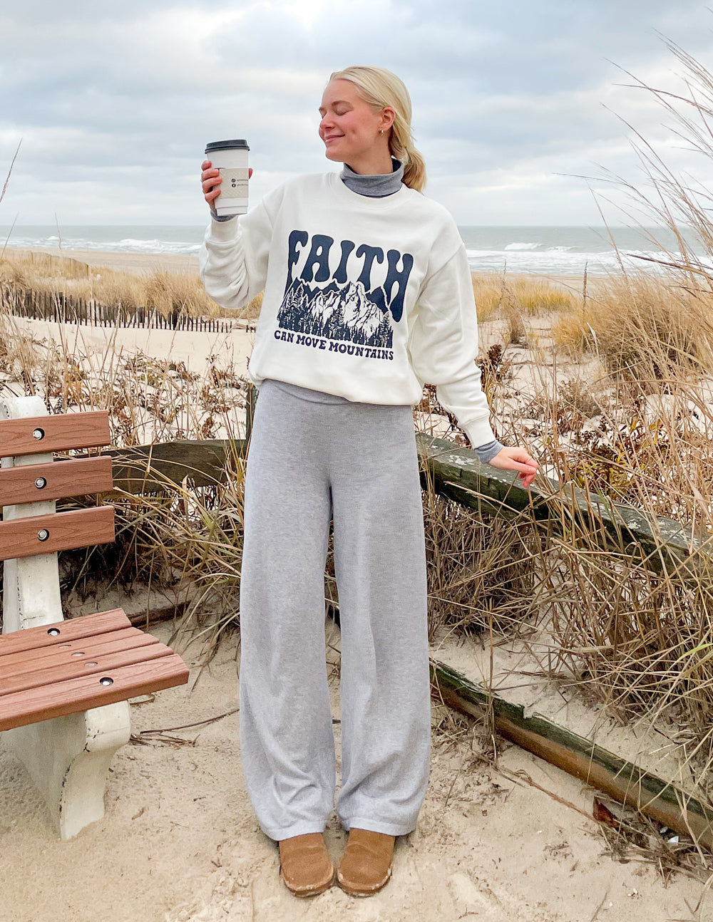 Elevated Faith Faith Can Move Mountains Unisex Crewneck - AVBL MRKT (9)