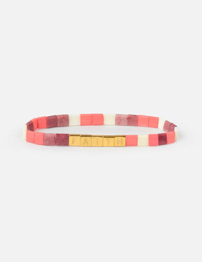 Elevated Faith Faith Tile Letter Bracelet - AVBL MRKT (1)