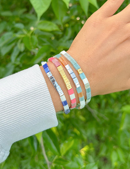 Elevated Faith Faith Tile Letter Bracelet - AVBL MRKT (5)