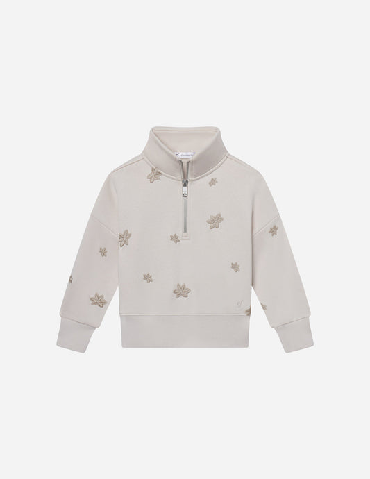 Elevated Faith Floral Kids Half-Zip - AVBL MRKT (1)