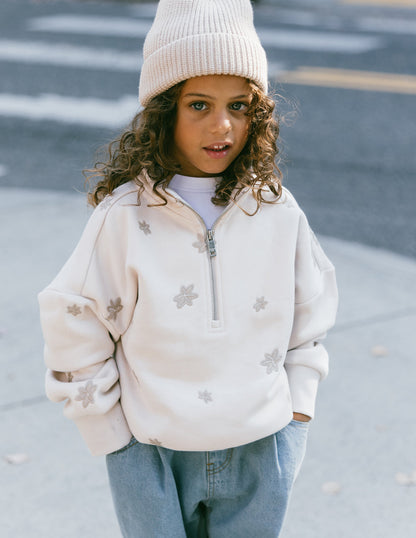 Elevated Faith Floral Kids Half-Zip - AVBL MRKT (3)