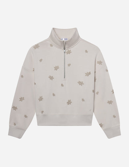 Elevated Faith Floral Women's Half-Zip - AVBL MRKT (1)