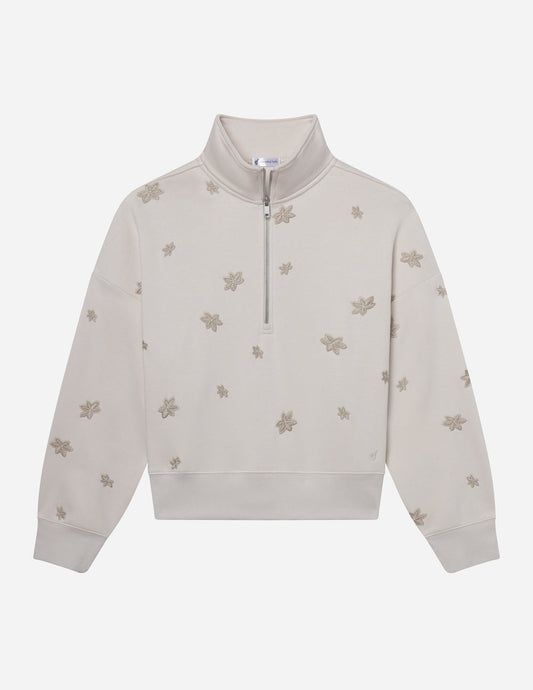 Elevated Faith Floral Women's Half-Zip - AVBL MRKT (1)