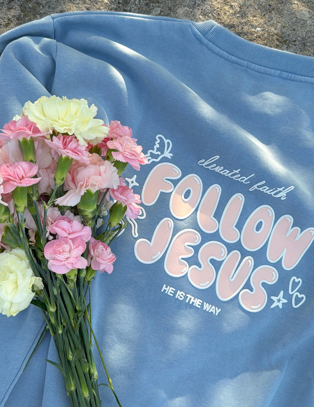 Elevated Faith Follow Jesus Unisex Crewneck - AVBL MRKT (3)