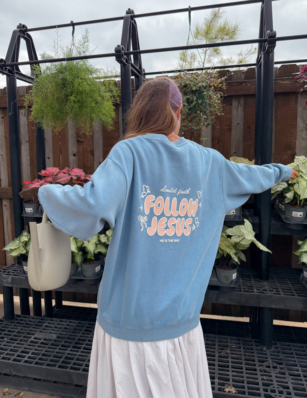 Elevated Faith Follow Jesus Unisex Crewneck - AVBL MRKT (5)