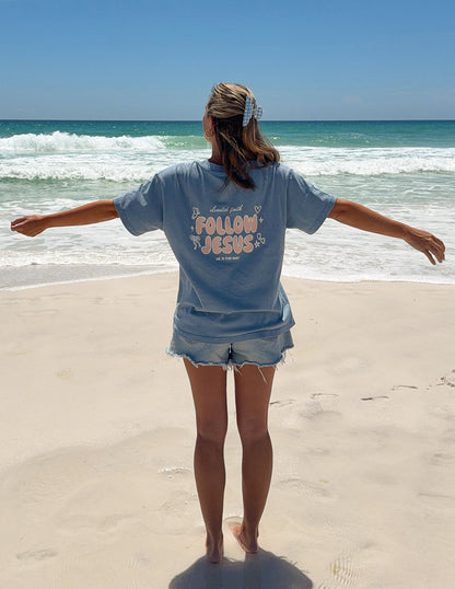 Elevated Faith Follow Jesus Unisex Tee - AVBL MRKT (2)