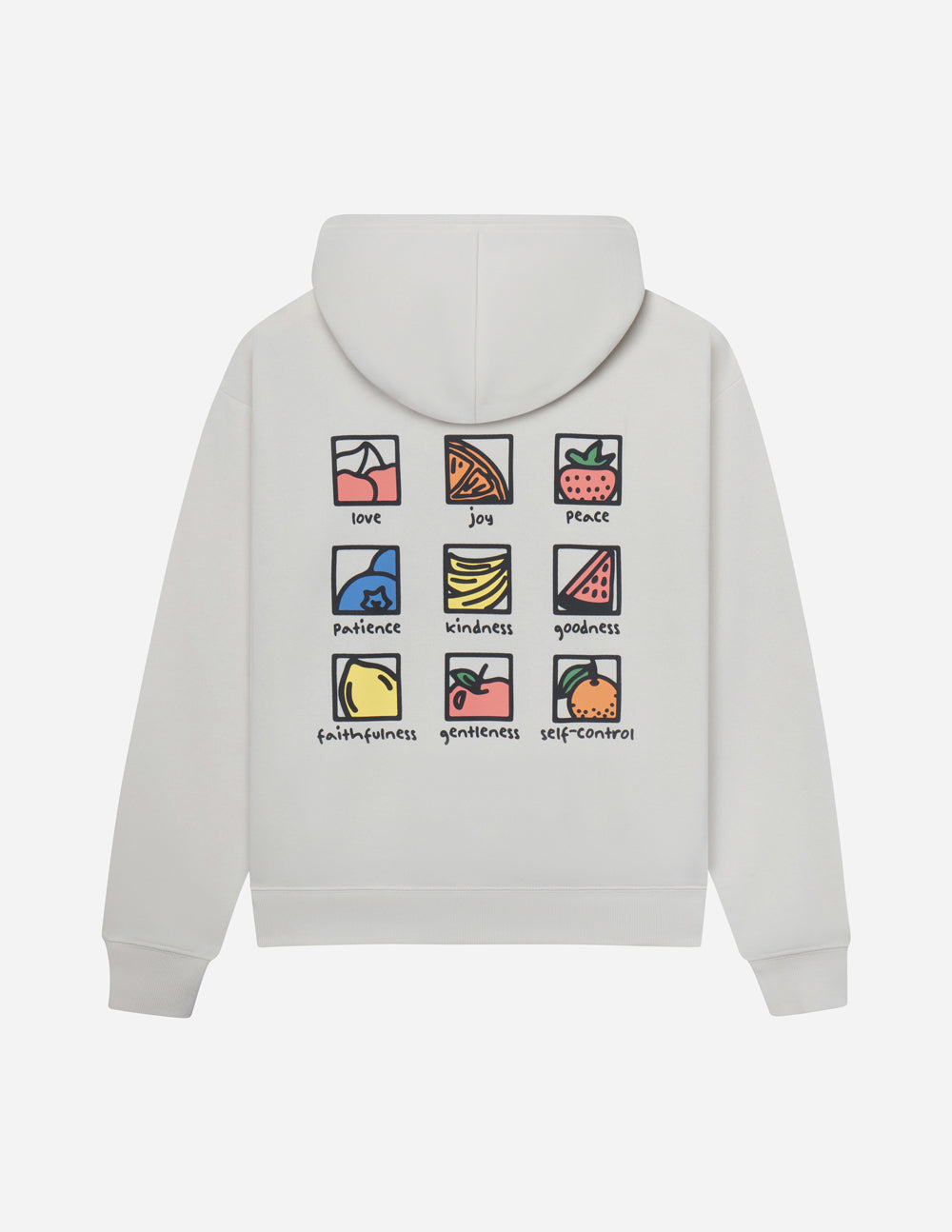Elevated Faith Fruit of the Spirit Giving Basket Unisex Hoodie - AVBL MRKT (1)