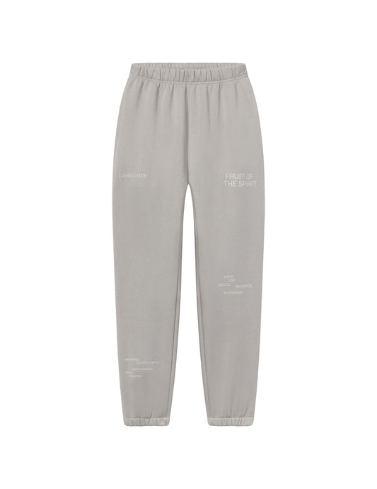 Elevated Faith Fruit of the Spirit Grey Unisex Sweatpant - AVBL MRKT (1)