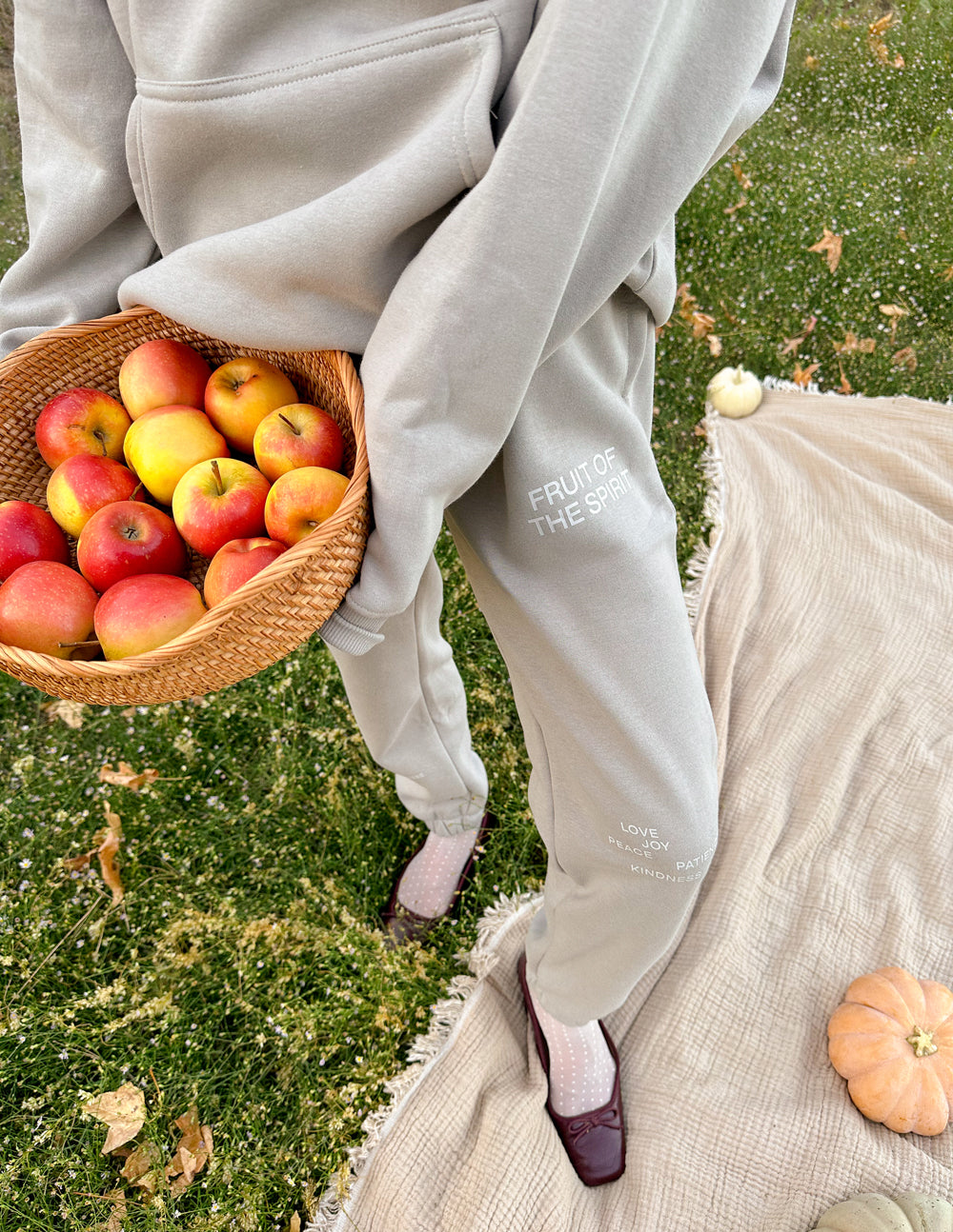 Elevated Faith Fruit of the Spirit Grey Unisex Sweatpant - AVBL MRKT (7)