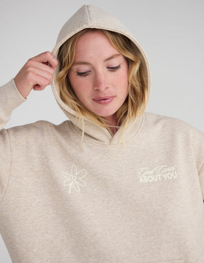 Elevated Faith God Cares About You Unisex Hoodie - AVBL MRKT (1)