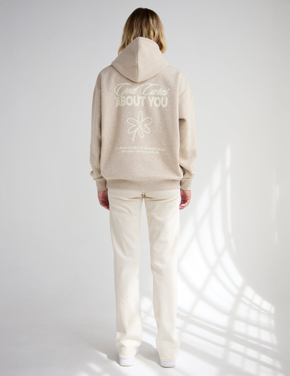 Elevated Faith God Cares About You Unisex Hoodie - AVBL MRKT (2)