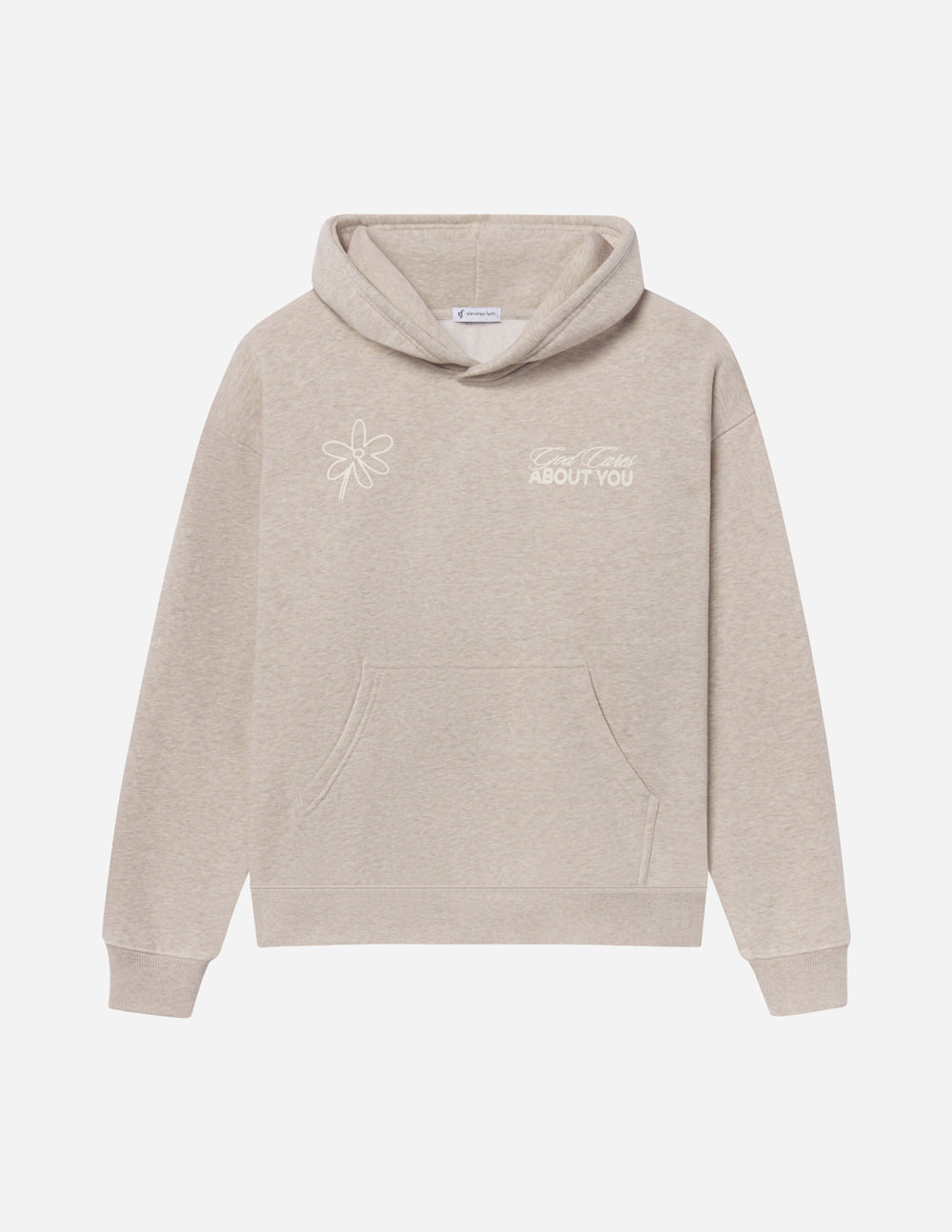 Elevated Faith God Cares About You Unisex Hoodie - AVBL MRKT (9)