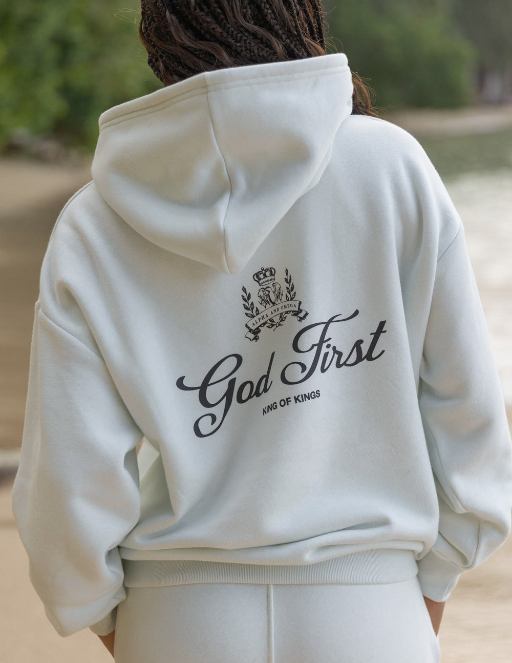 Elevated Faith God First Unisex Hoodie - AVBL MRKT (3)