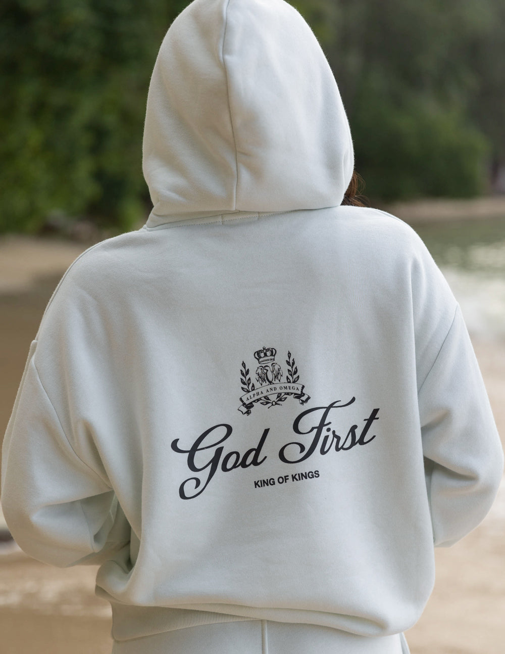 Elevated Faith God First Unisex Hoodie - AVBL MRKT (7)