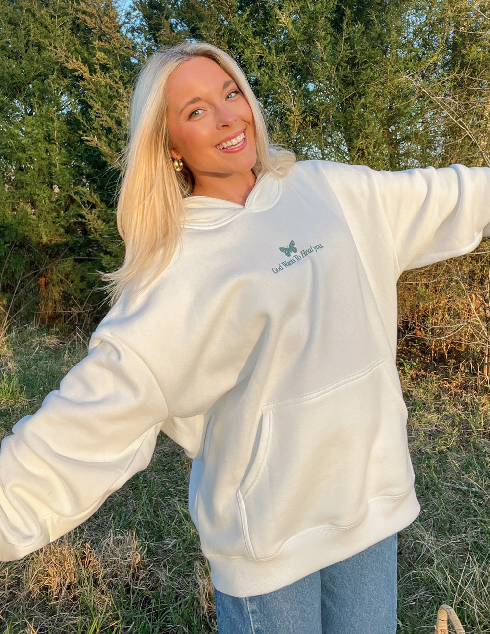 Elevated Faith God Heals Unisex Hoodie - AVBL MRKT (12)