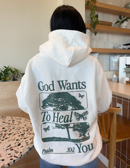Elevated Faith God Heals Unisex Hoodie - AVBL MRKT (3)