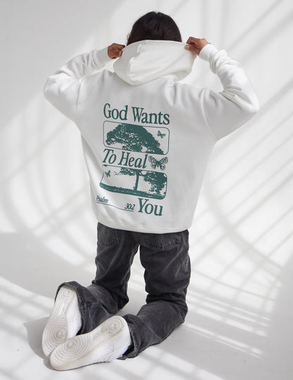 Elevated Faith God Heals Unisex Hoodie - AVBL MRKT (5)