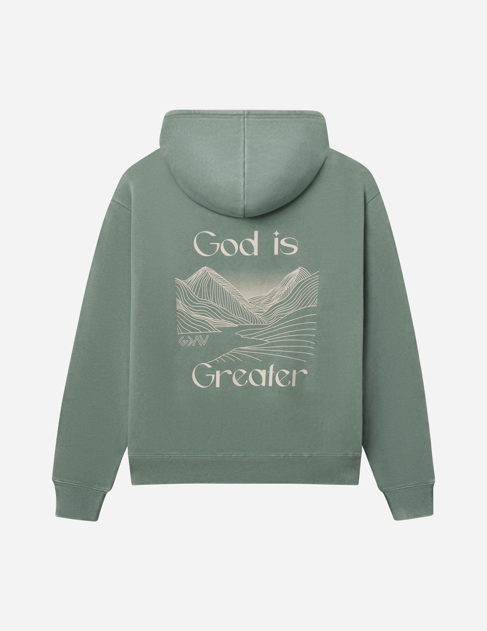 Elevated Faith God Is Greater Unisex Hoodie - AVBL MRKT (10)