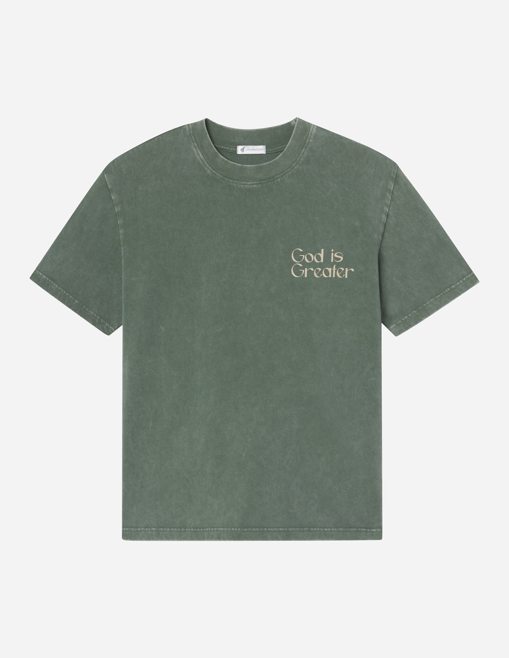Elevated Faith God Is Greater Unisex Tee - AVBL MRKT (11)