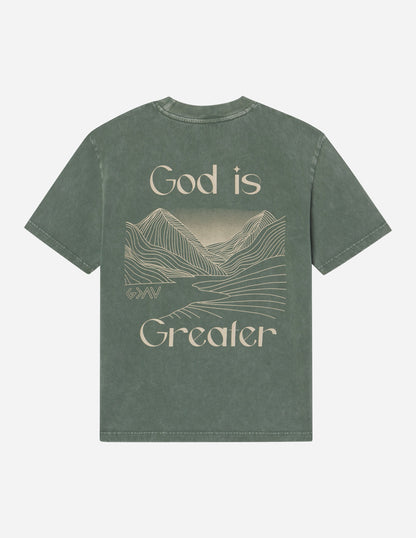 Elevated Faith God Is Greater Unisex Tee - AVBL MRKT (12)