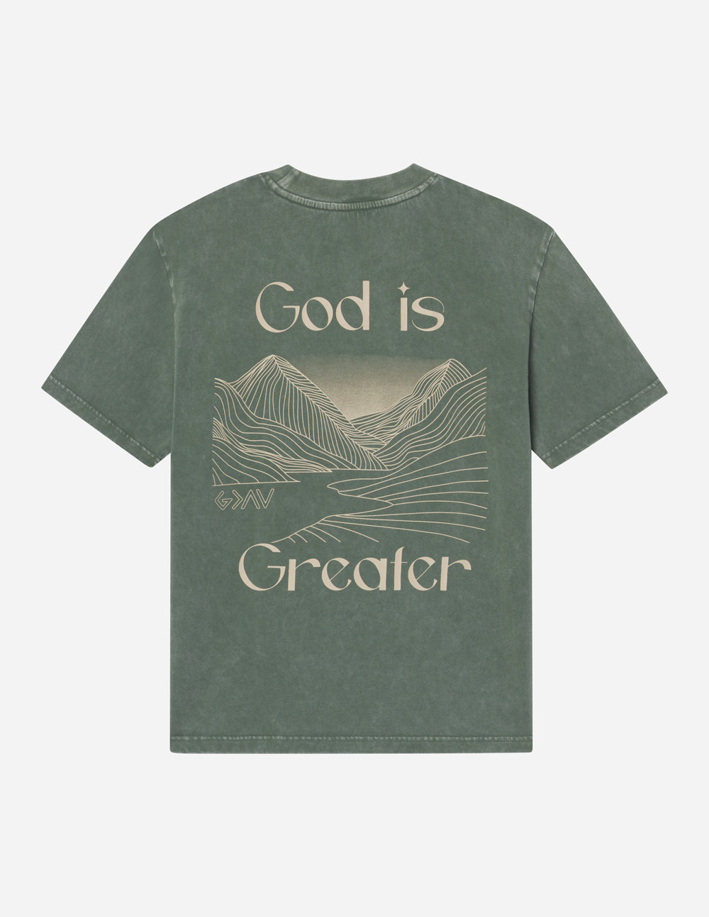 Elevated Faith God Is Greater Unisex Tee - AVBL MRKT (1)