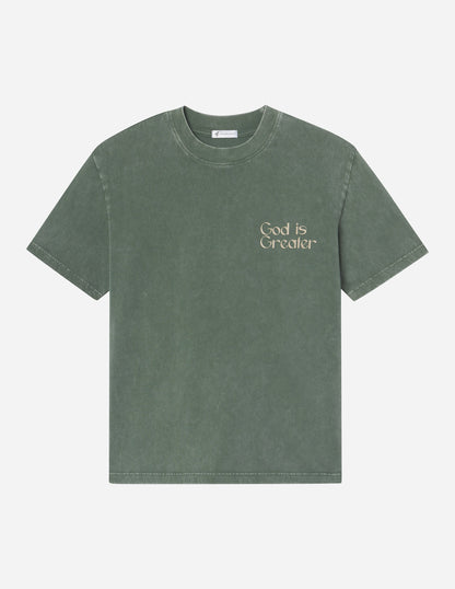Elevated Faith God Is Greater Unisex Tee - AVBL MRKT (2)