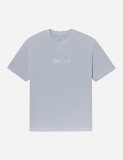 Elevated Faith God Is Here Unisex Tee - AVBL MRKT (2)