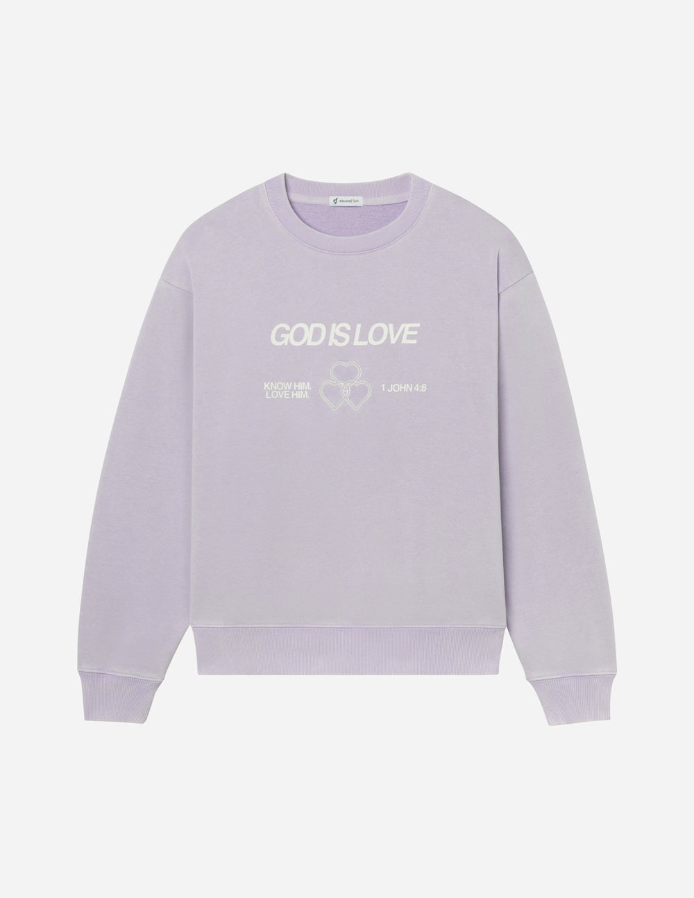 Elevated Faith God Is Love Unisex Crewneck - AVBL MRKT (14)