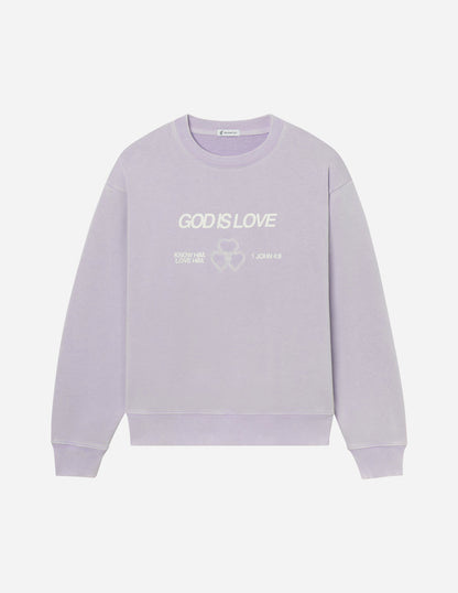 Elevated Faith God Is Love Unisex Crewneck - AVBL MRKT (14)