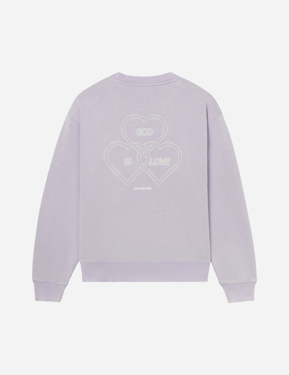 Elevated Faith God Is Love Unisex Crewneck - AVBL MRKT (15)